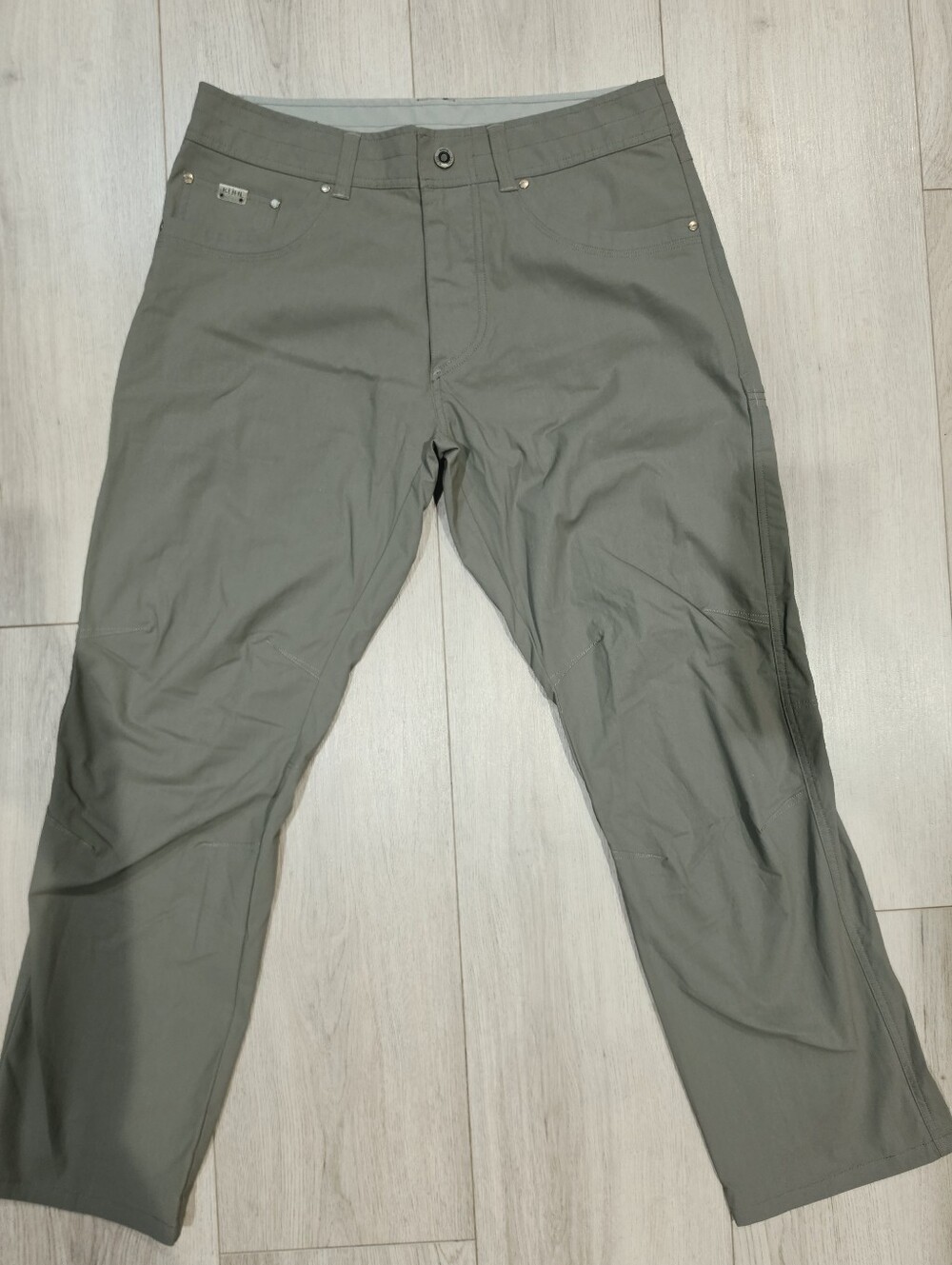 KÜHL Men's Renegade Outdoor Hiking Pants 34x30 Gray Green